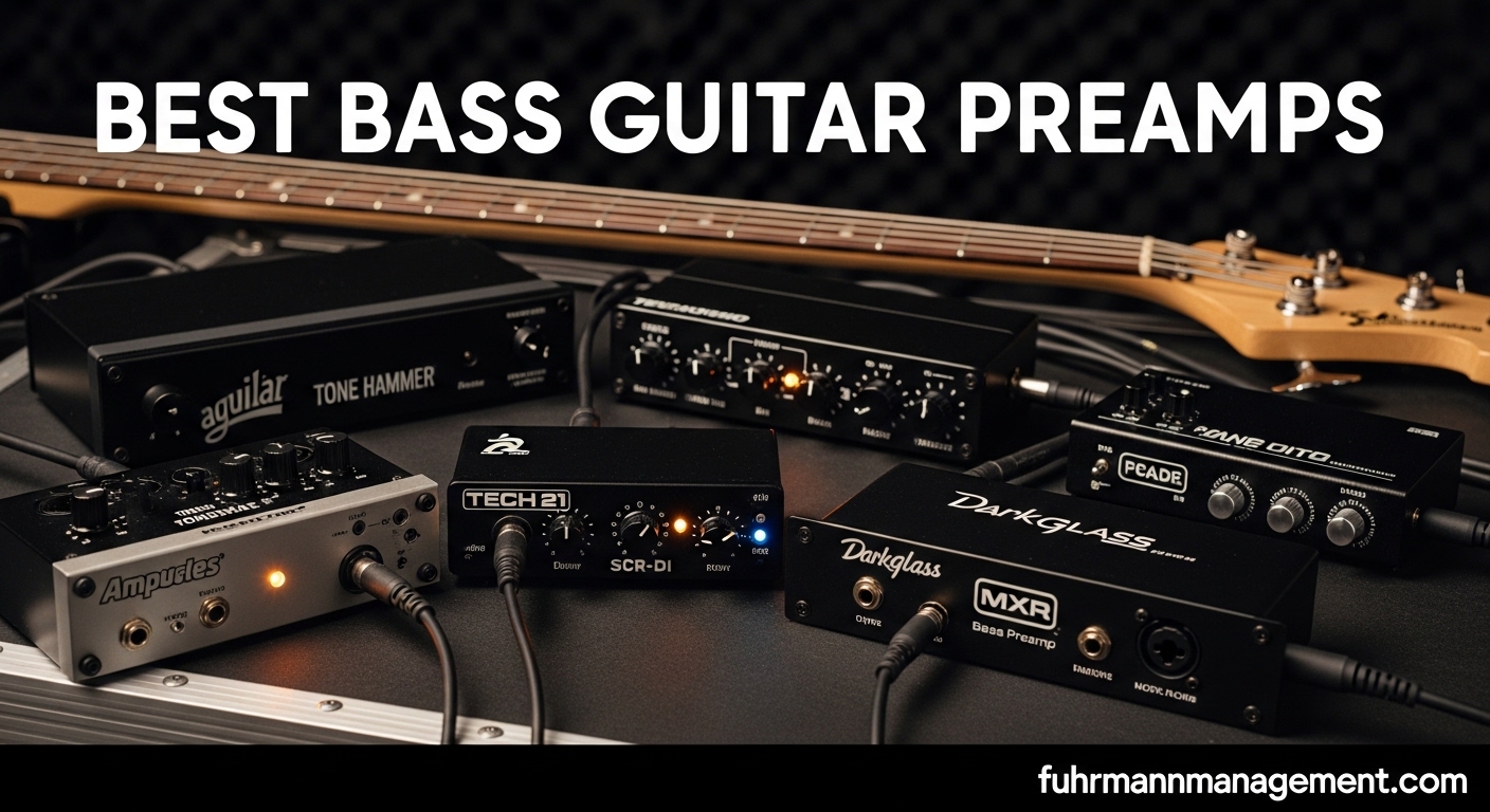 Best Bass Guitar Preamps