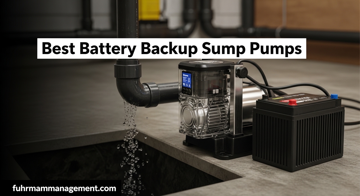 Best Battery Backup Sump Pumps