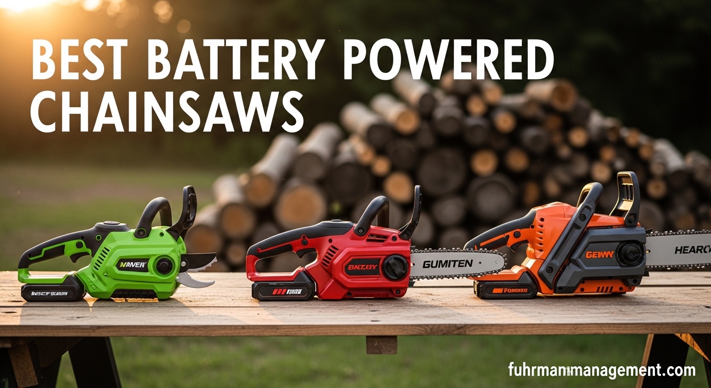 Best Battery Powered Chainsaws