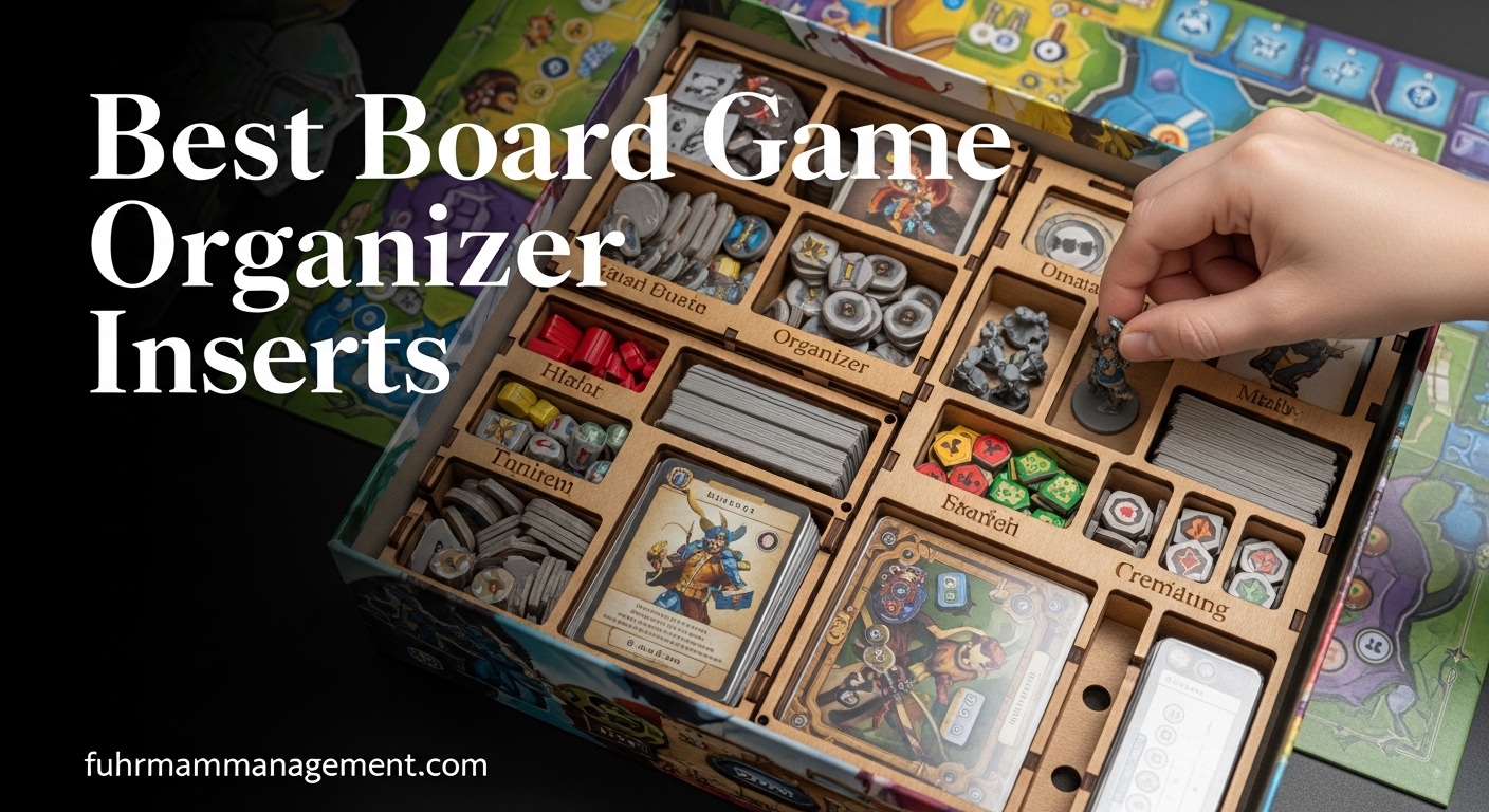 Best Board Game Organizer Inserts