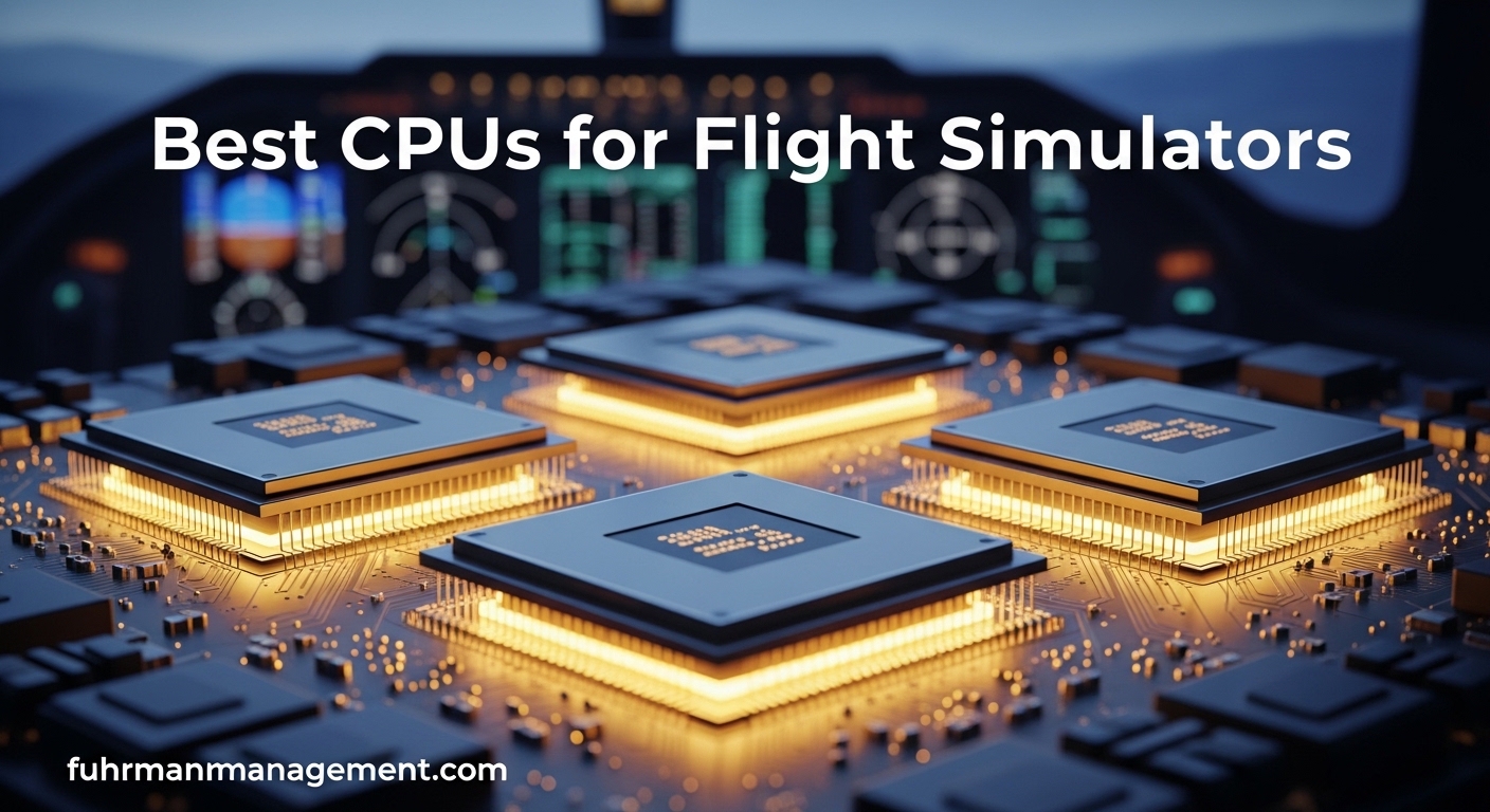 Best CPUs for Flight Simulators