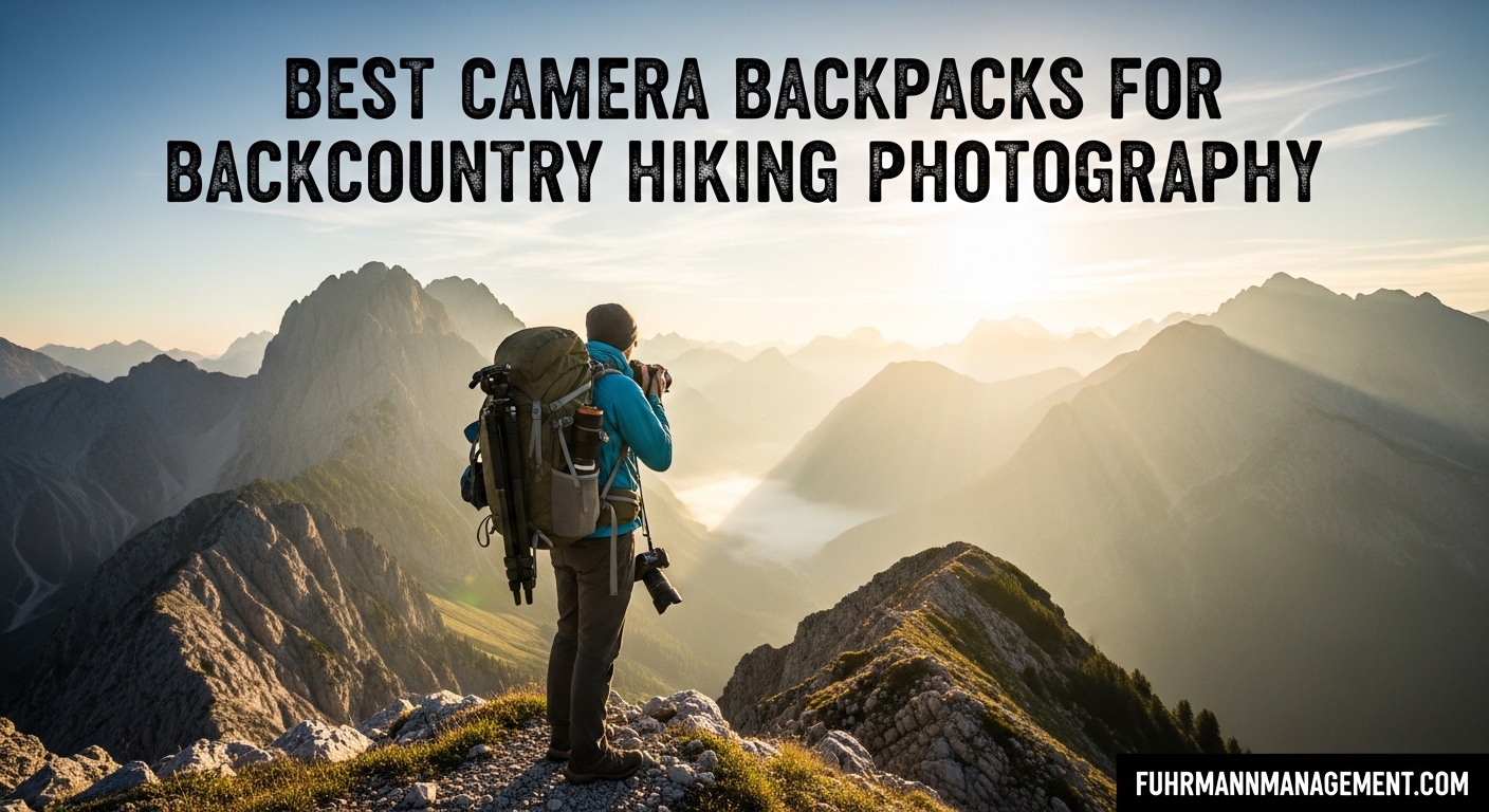 Best Camera Backpacks for Backcountry Hiking Photography