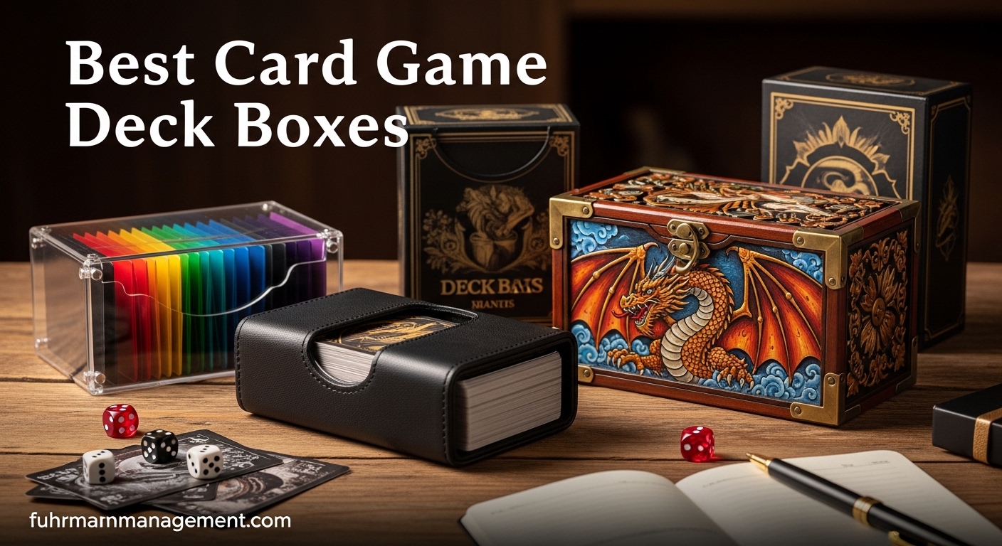 Best Card Game Deck Boxes