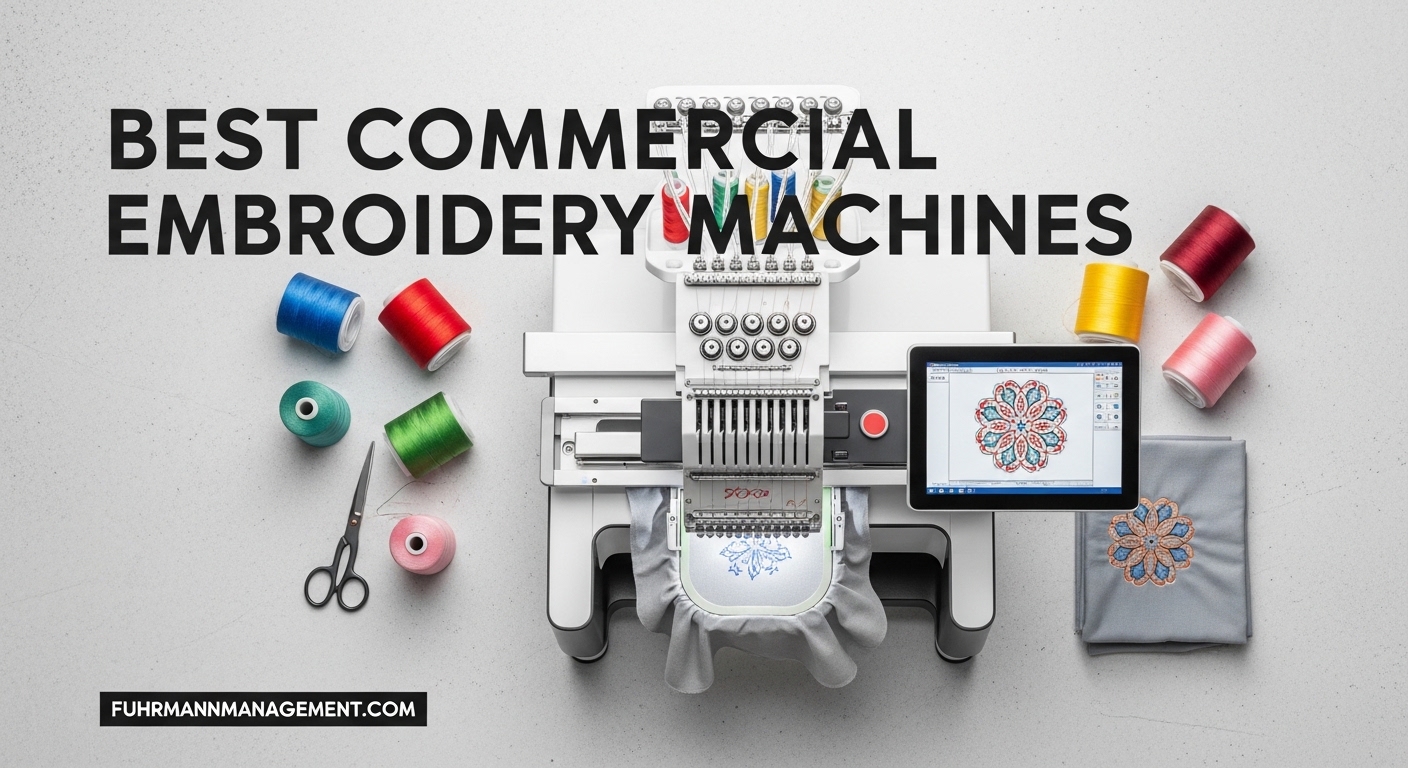 Best Commercial Embroidery Machines