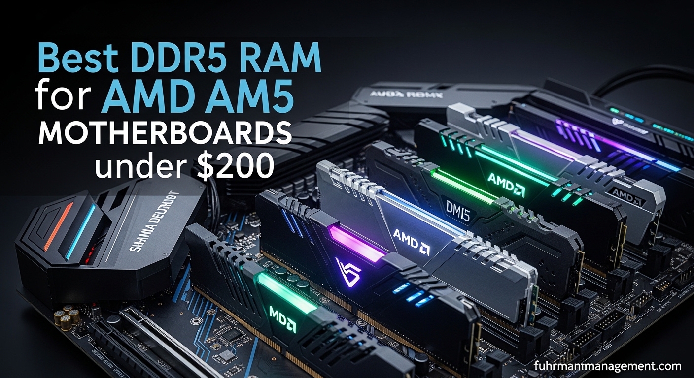 Best DDR5 RAM for AMD AM5 Motherboards under $200