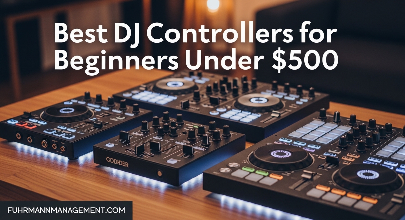 Best DJ Controllers for Beginners Under $500
