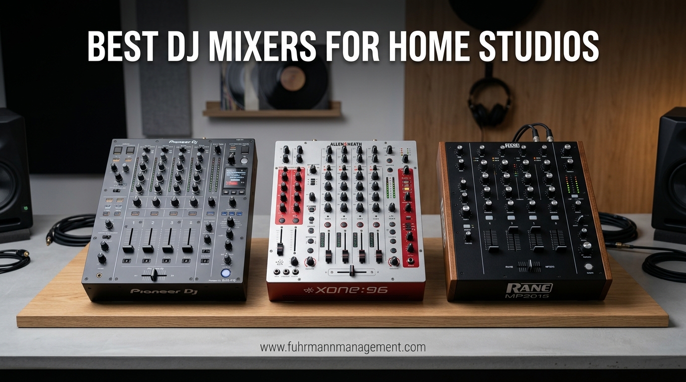 Best DJ Mixers for Home Studios
