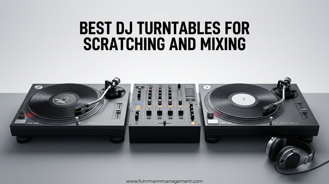 Best DJ Turntables for Scratching and Mixing