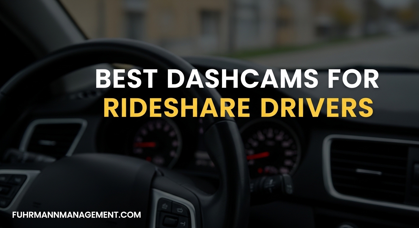 Best Dashcams for Rideshare Drivers