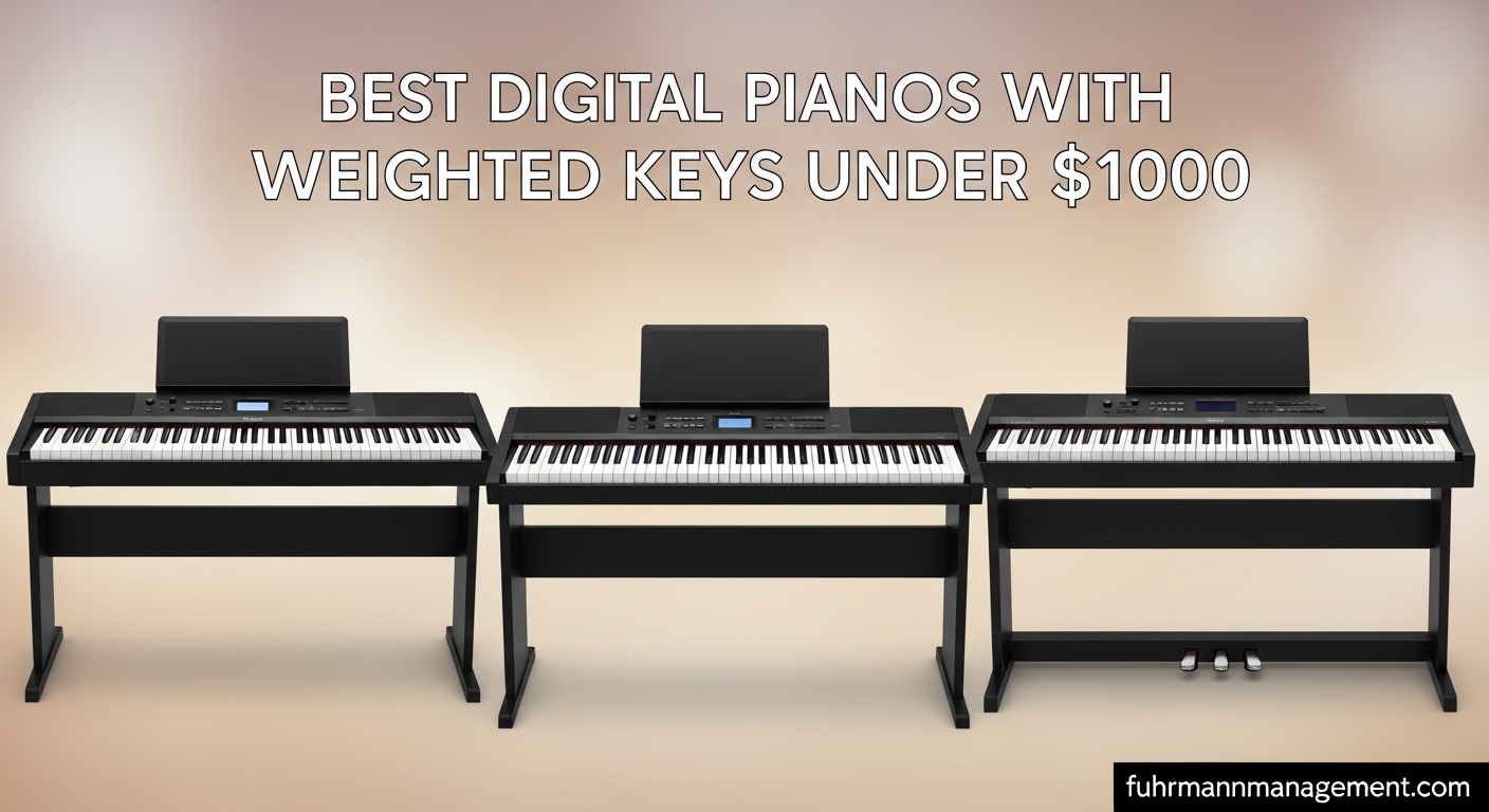 Best Digital Pianos with Weighted Keys Under $1000