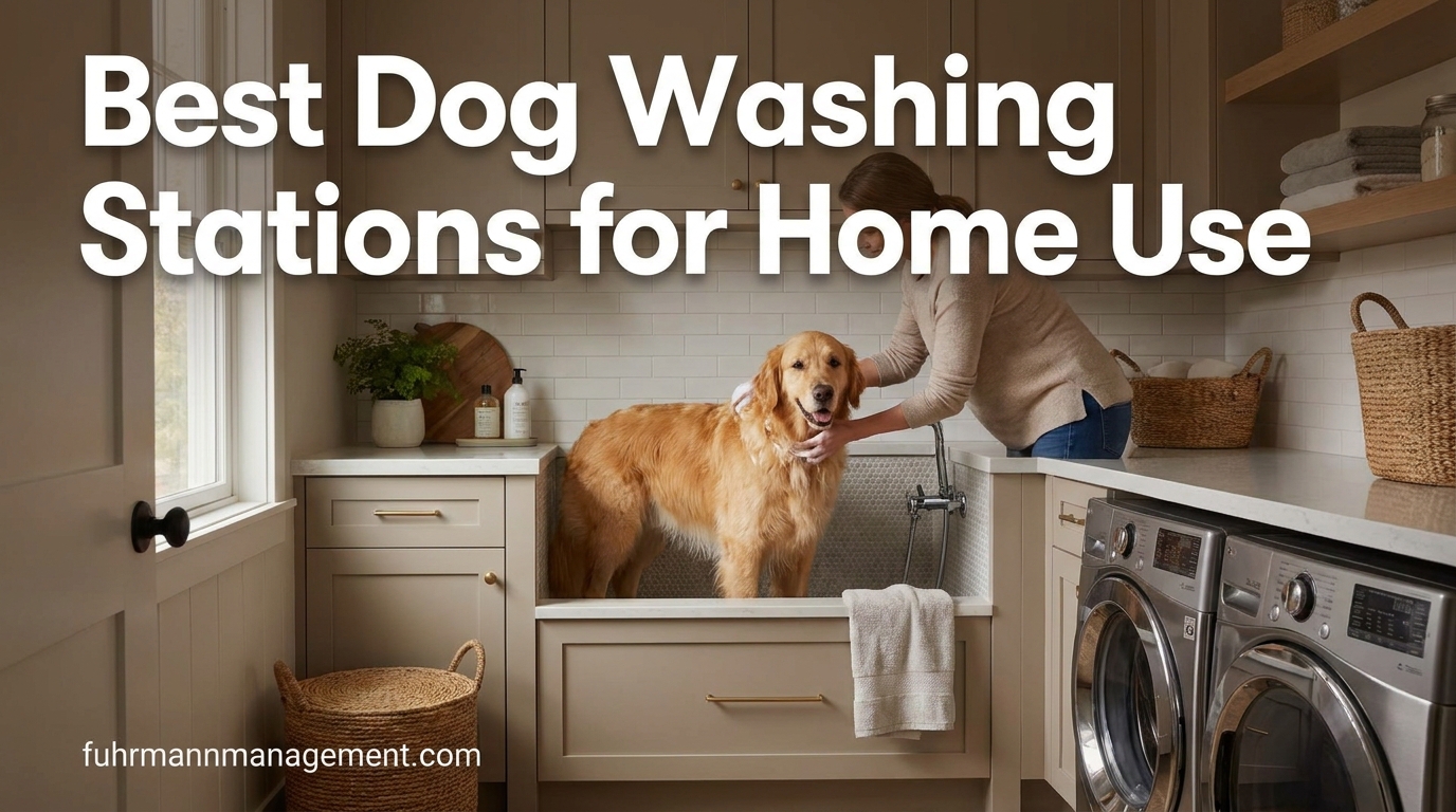Best Dog Washing Stations for Home Use