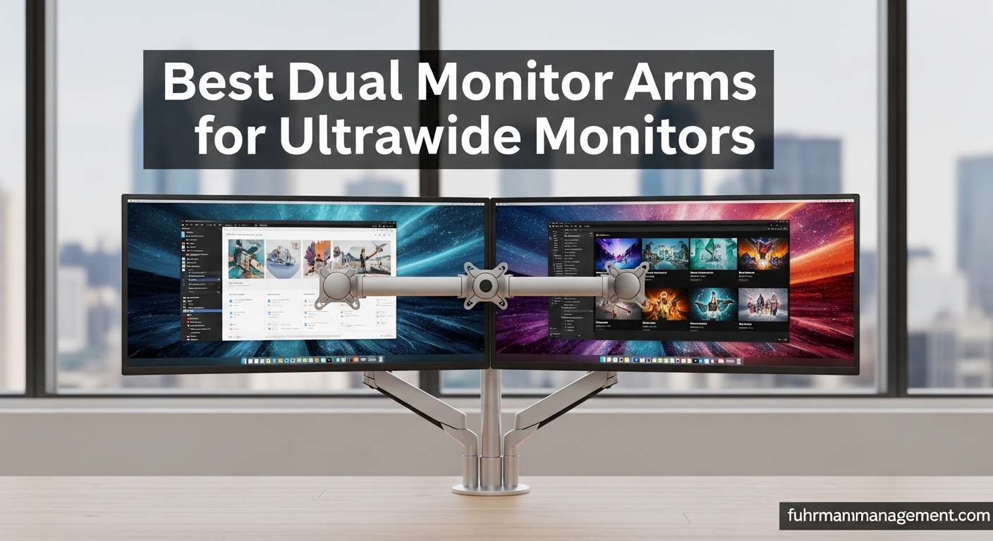 Best Dual Monitor Arms for Ultrawide Monitors