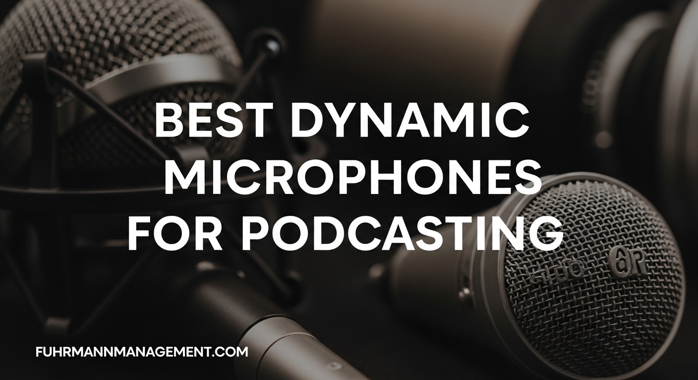 Best Dynamic Microphones for Podcasting