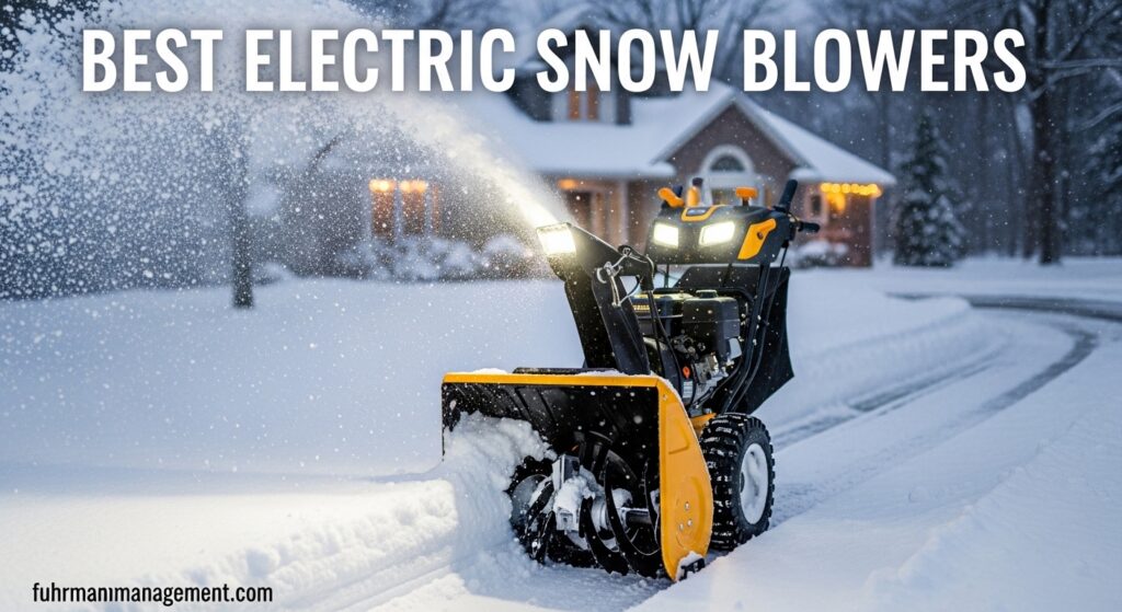 Best Electric Snow Blowers