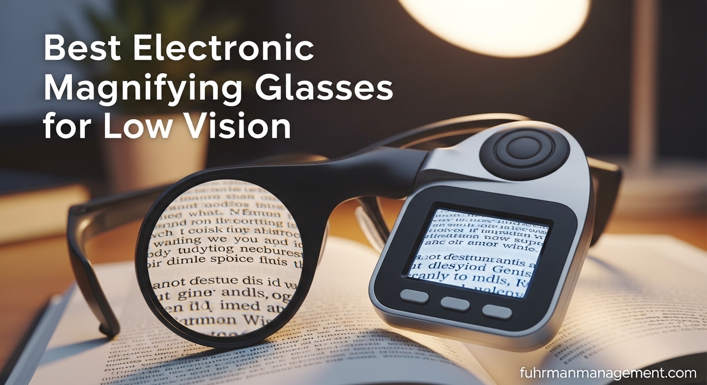 Best Electronic Magnifying Glasses for Low Vision