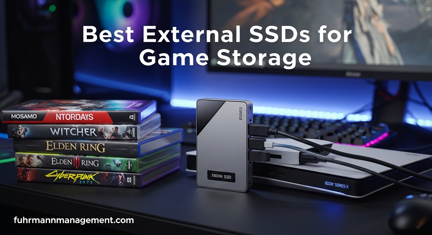 Best External SSDs for Game Storage