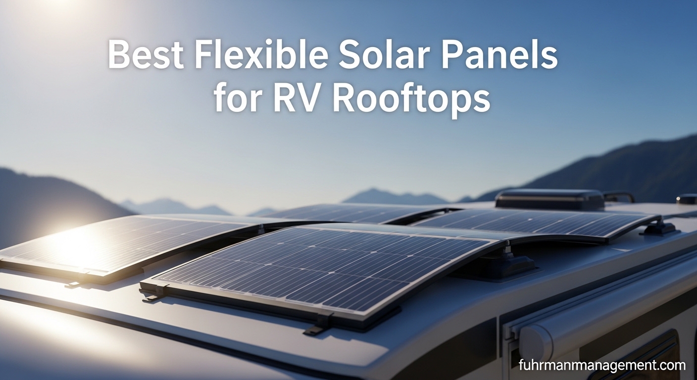 Best Flexible Solar Panels for RV Rooftops