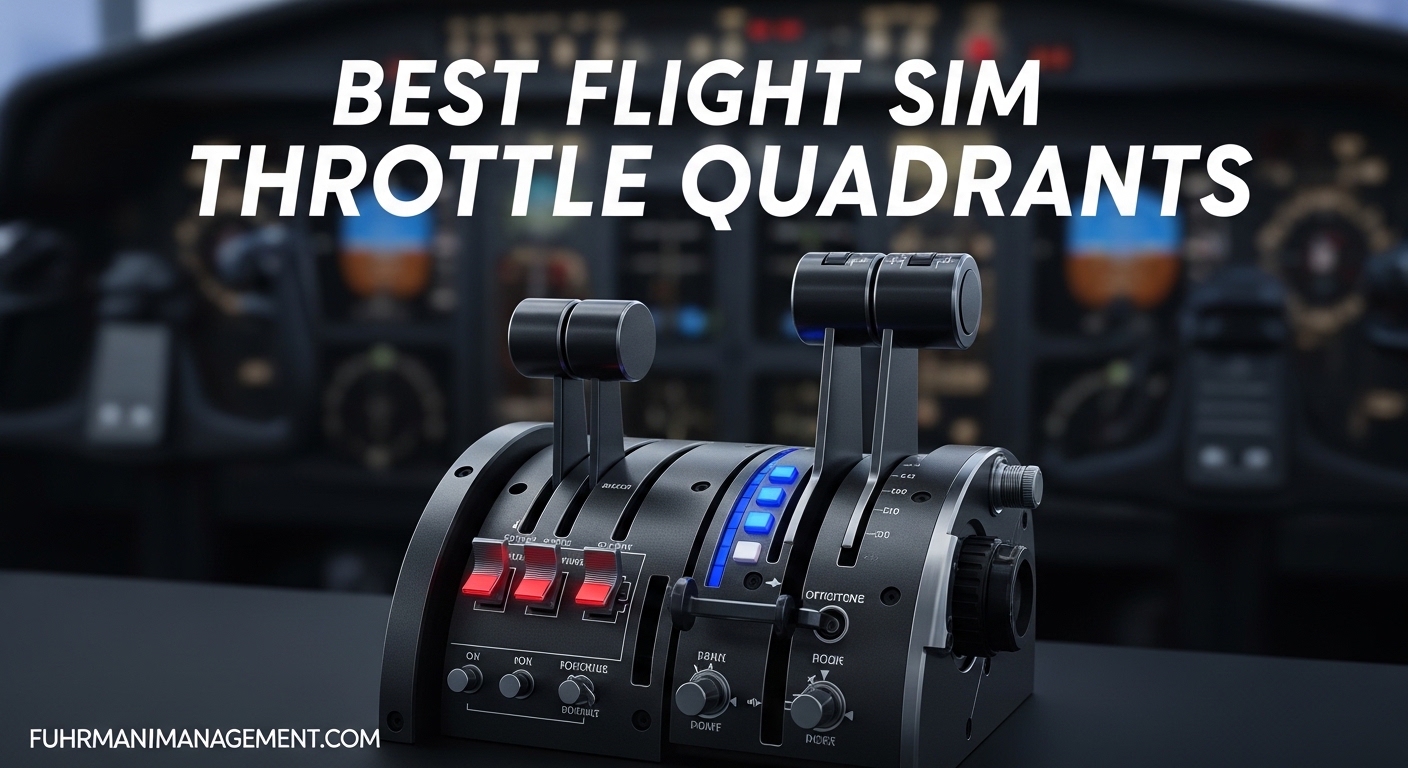 Best Flight Sim Throttle Quadrants