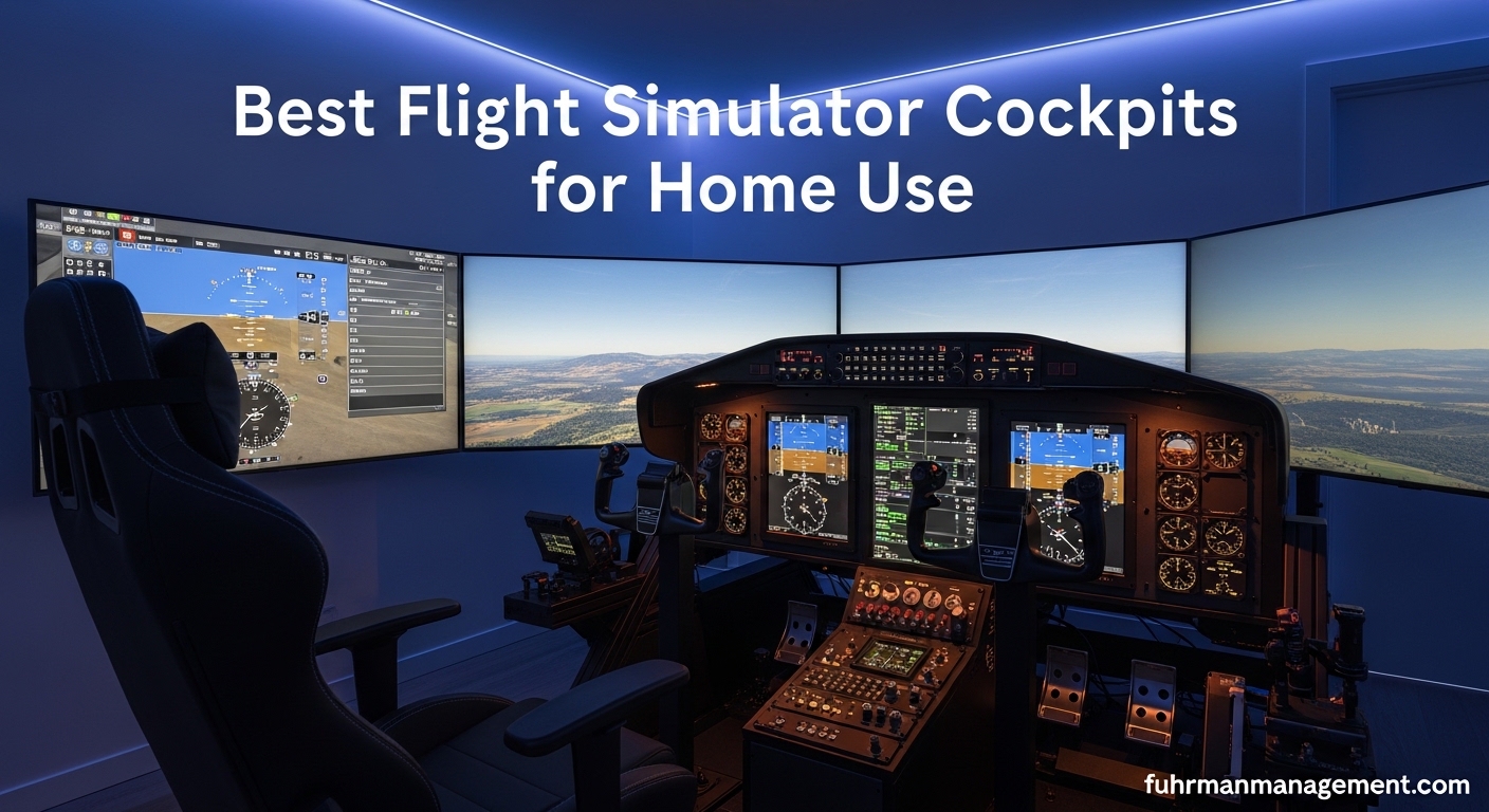 Best Flight Simulator Cockpits for Home Use