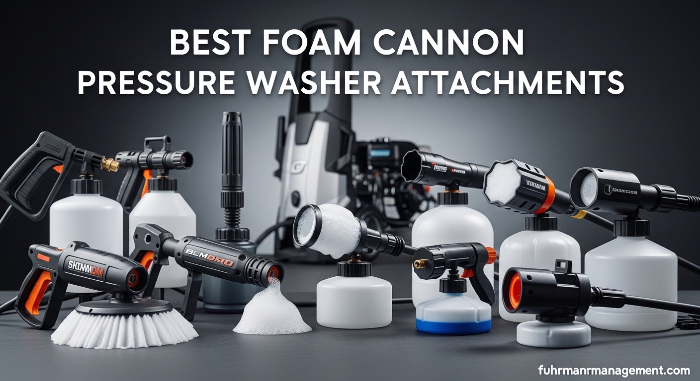 Best Foam Cannon Pressure Washer Attachments