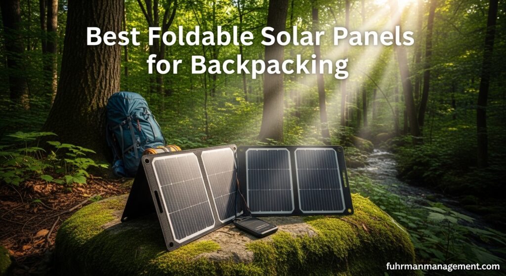 Best Foldable Solar Panels for Backpacking