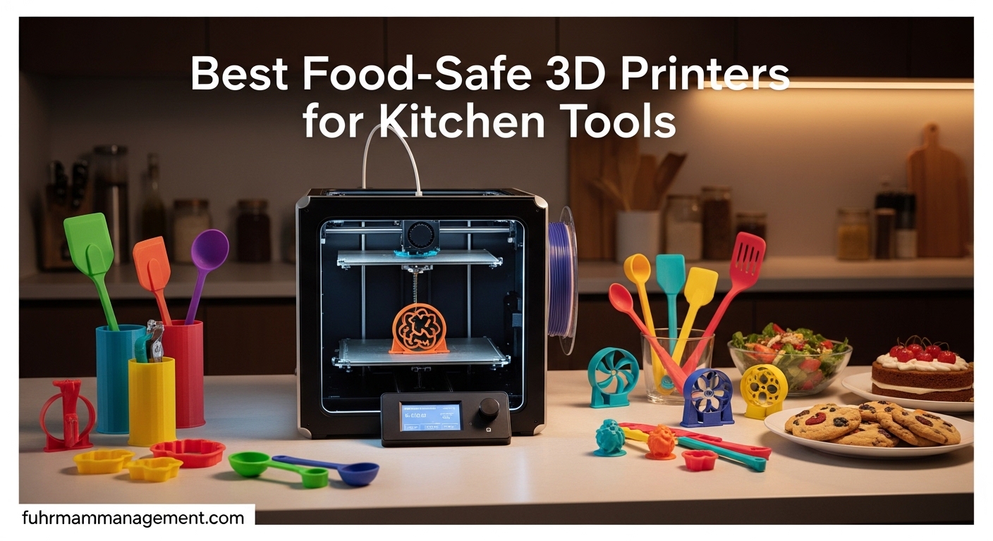 Best Food-Safe 3D Printers for Kitchen Tools