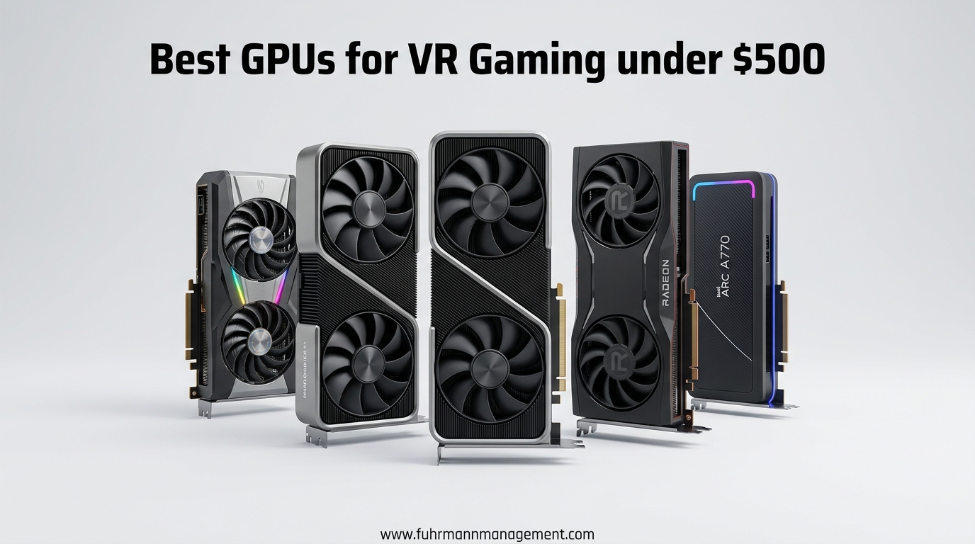Best GPUs for VR Gaming under $500