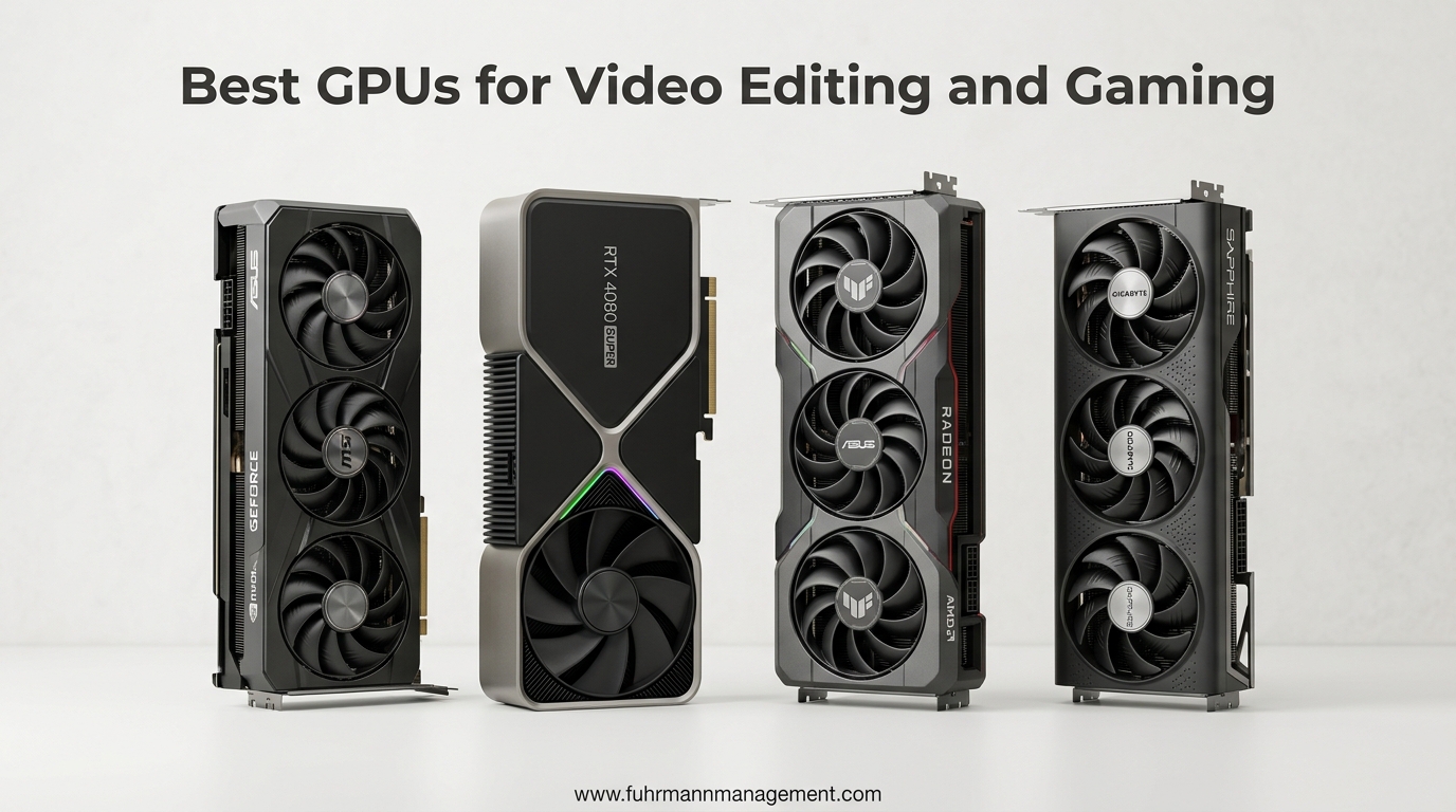 Best GPUs for Video Editing and Gaming