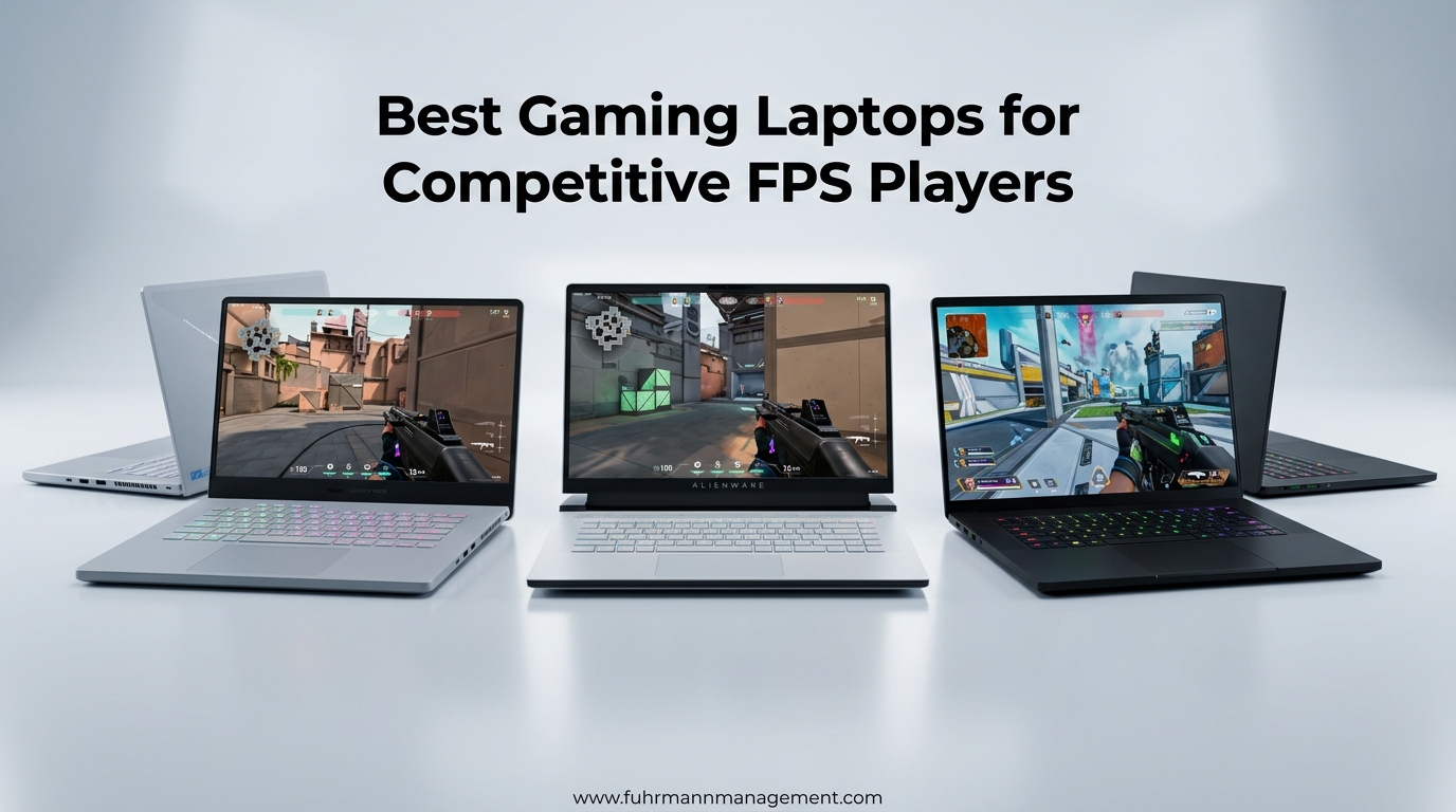 Best Gaming Laptops for Competitive FPS Players