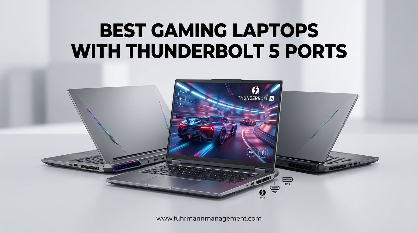 Best Gaming Laptops with Thunderbolt 5 Ports