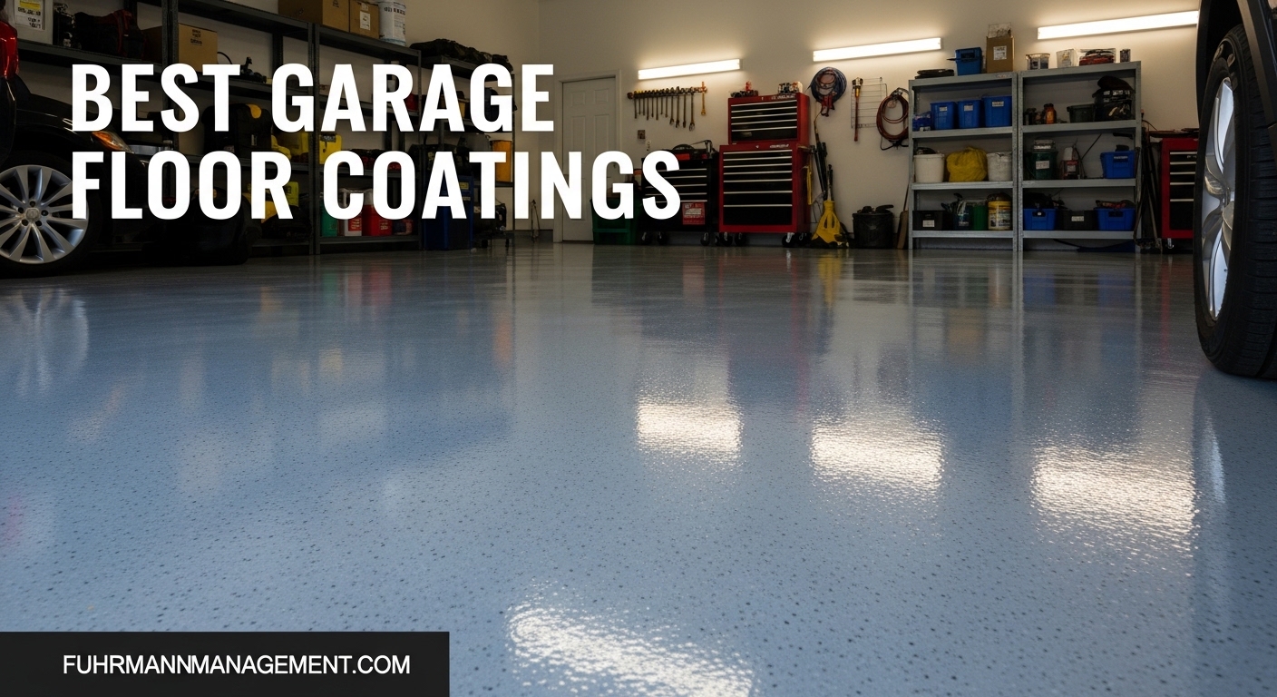 Best Garage Floor Coatings
