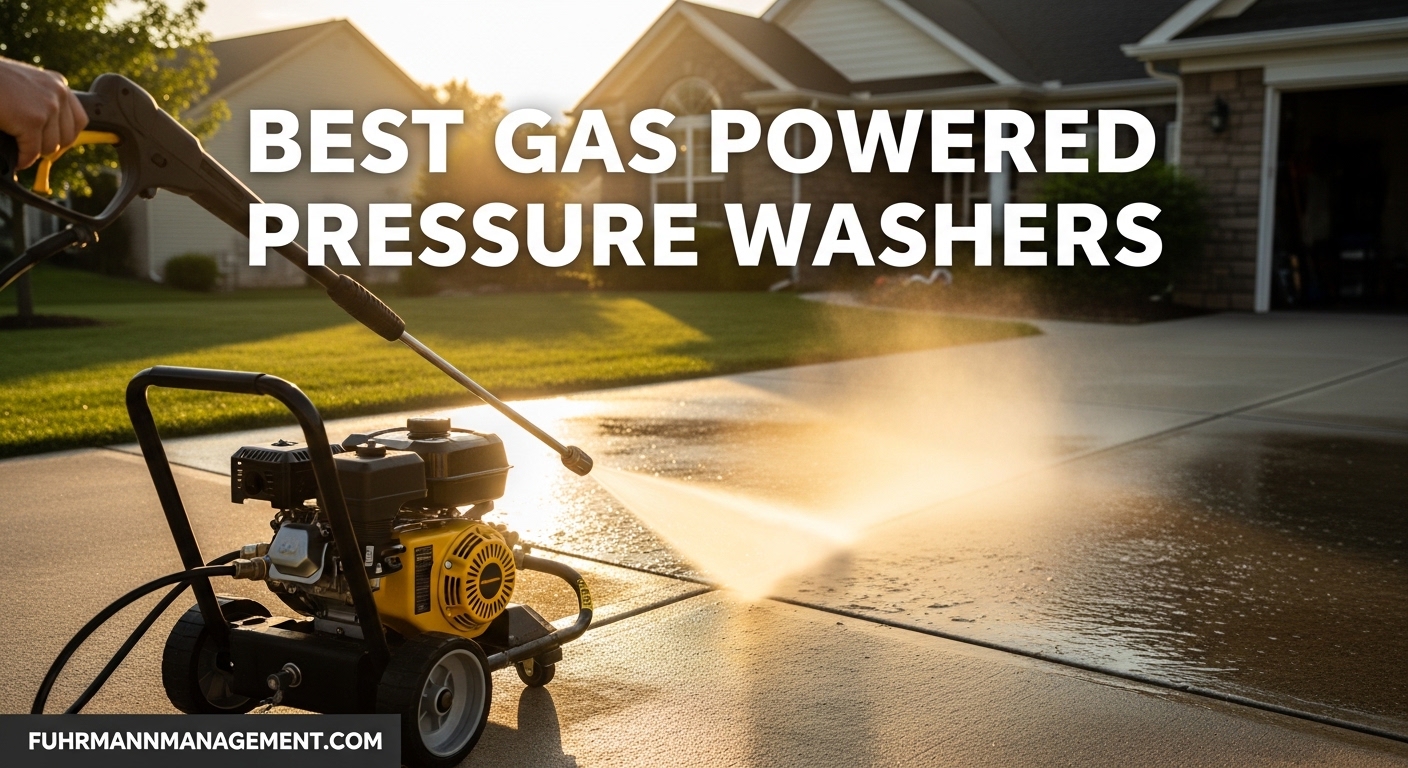 Best Gas Powered Pressure Washers