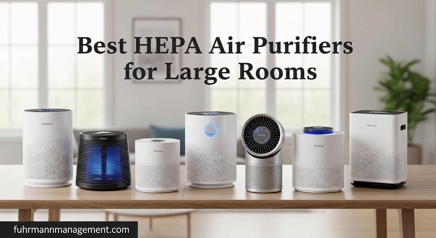 Best HEPA Air Purifiers for Large Rooms