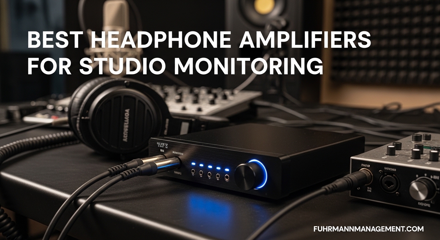 Best Headphone Amplifiers for Studio Monitoring