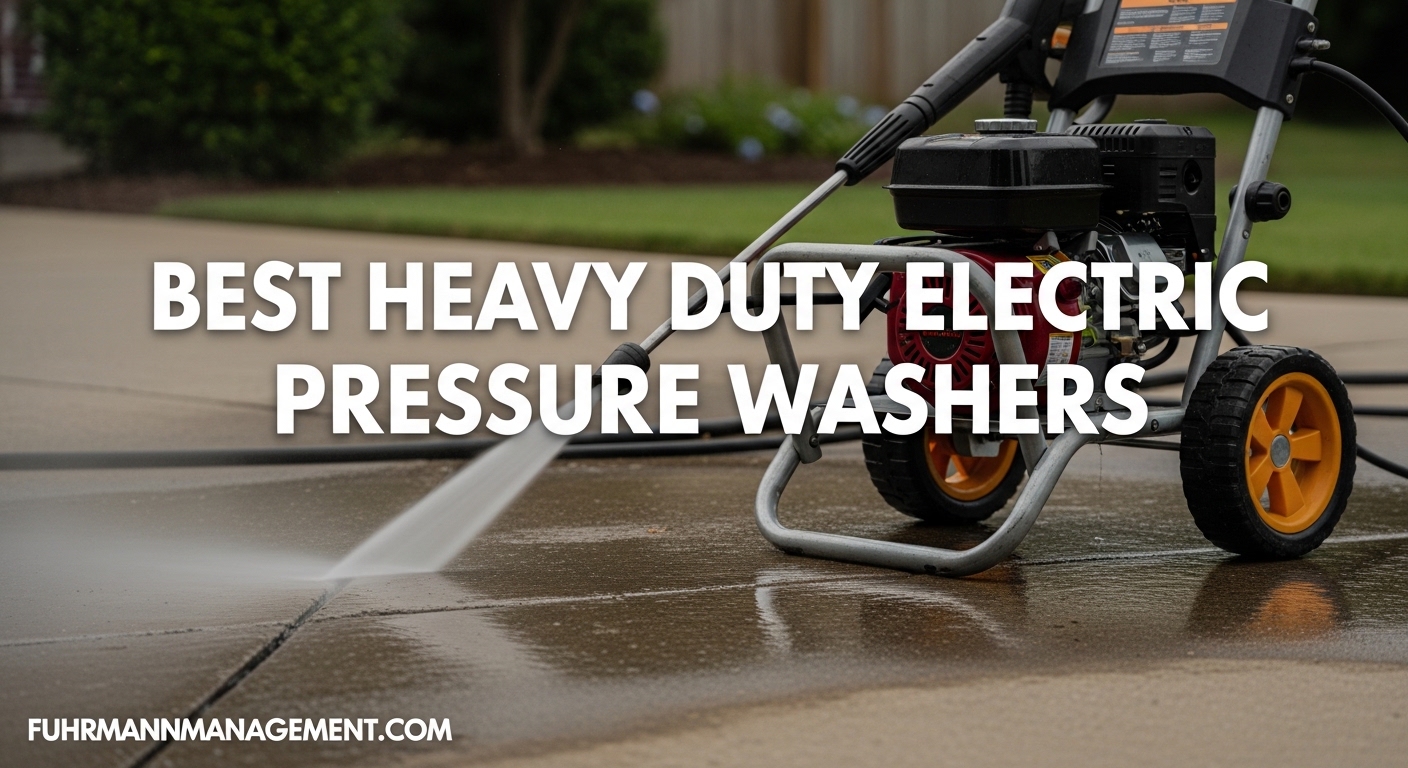 Best Heavy Duty Electric Pressure Washers
