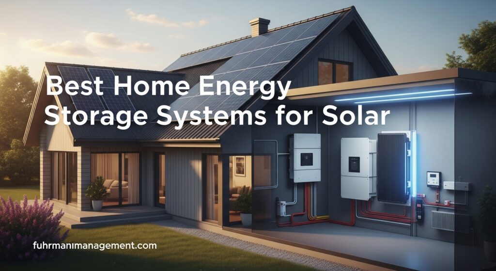 Best Home Energy Storage Systems for Solar