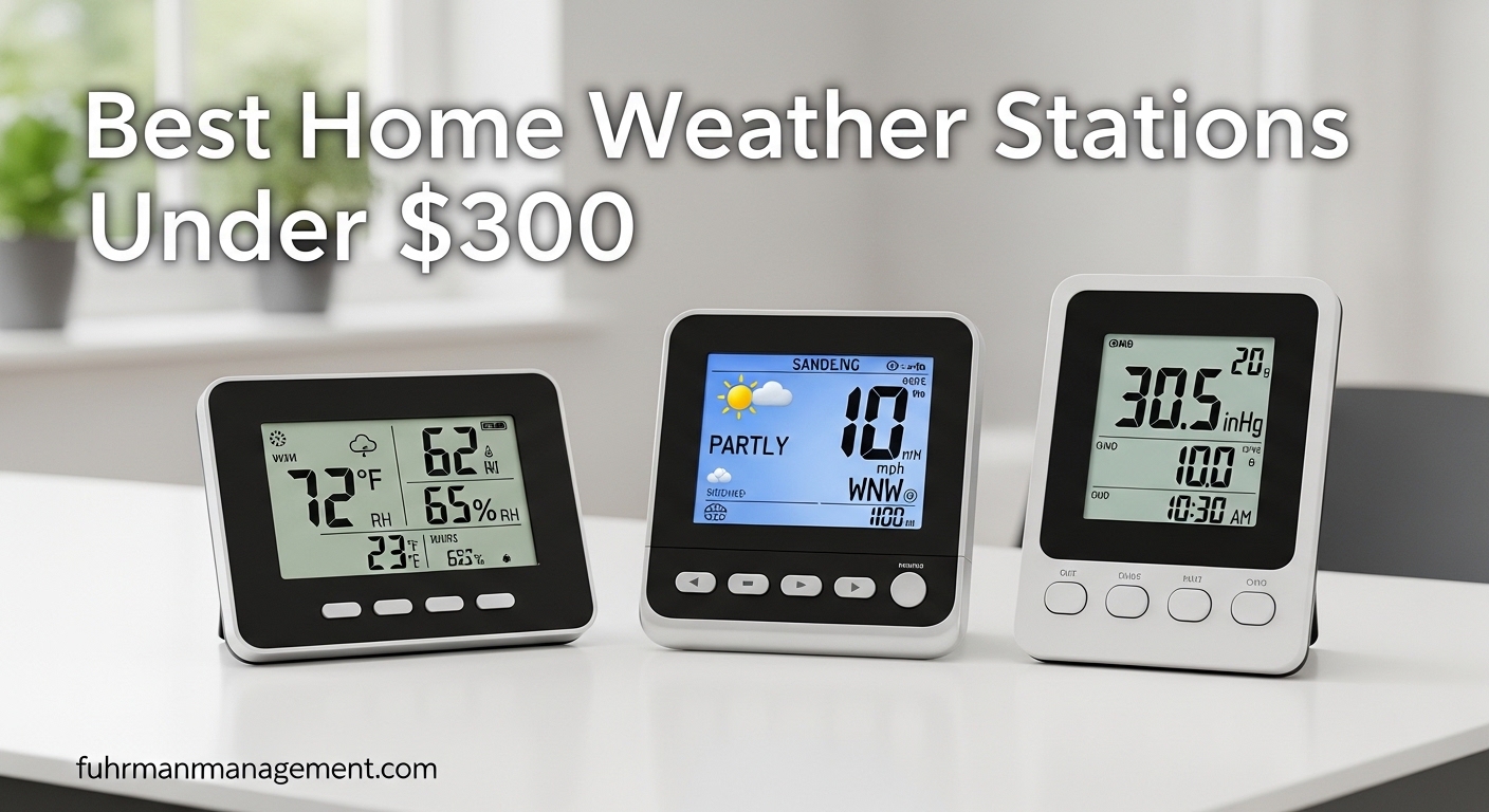 Best Home Weather Stations Under $300