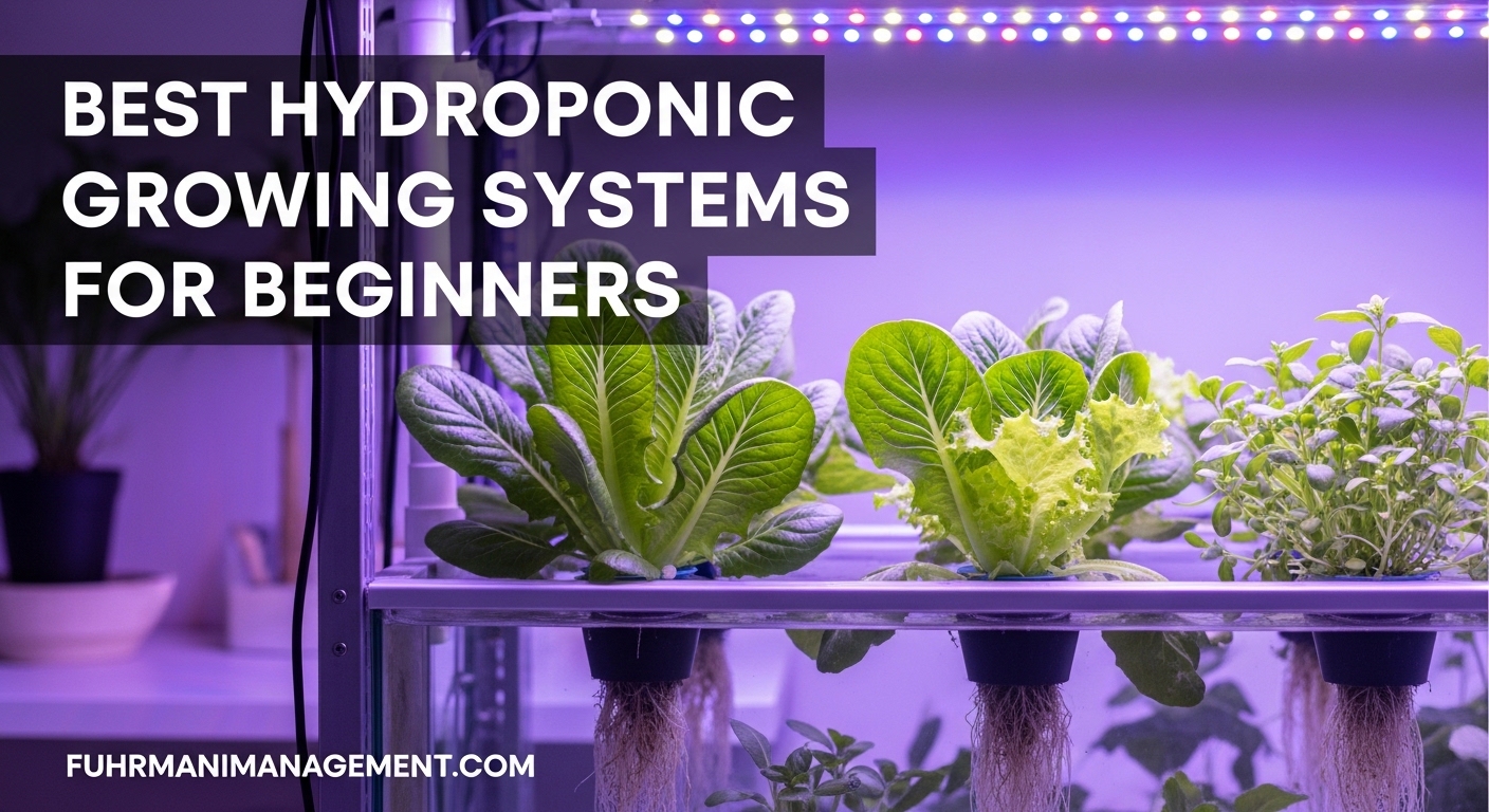 Best Hydroponic Growing Systems for Beginners