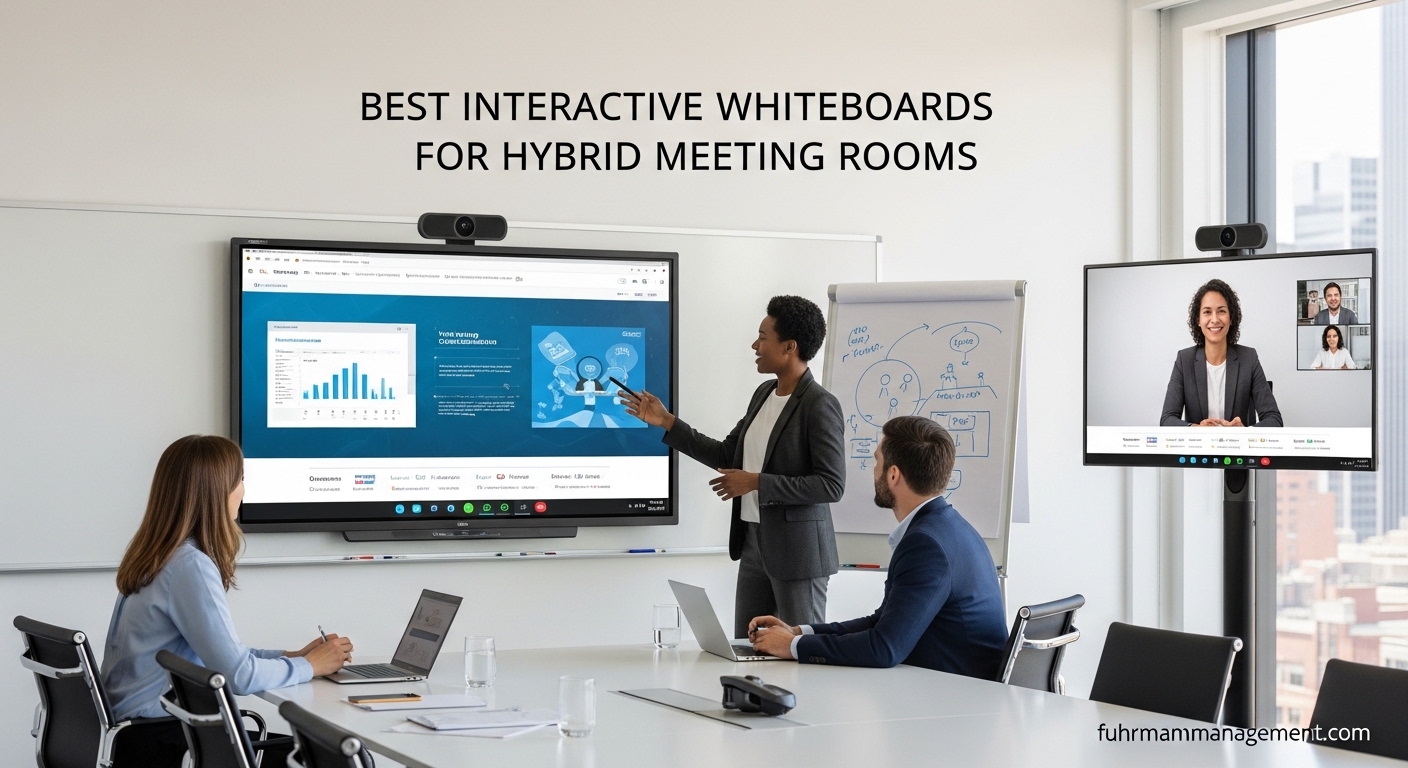 Best Interactive Whiteboards for Hybrid Meeting Rooms