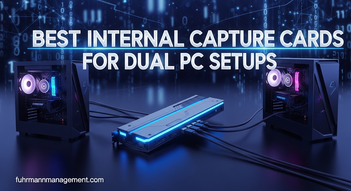 Best Internal Capture Cards for Dual PC Setups