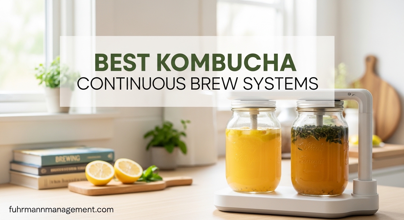 Best Kombucha Continuous Brew Systems