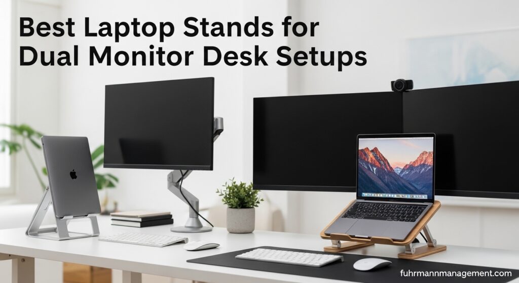 Best Laptop Stands for Dual Monitor Desk Setups