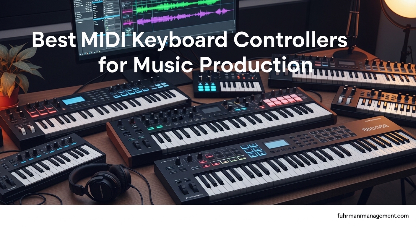 Best MIDI Keyboard Controllers for Music Production