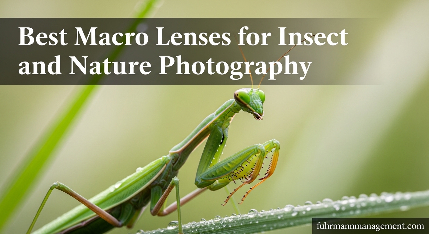 Best Macro Lenses for Insect and Nature Photography