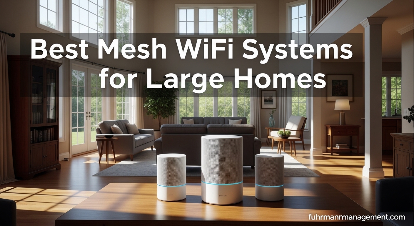 Best Mesh WiFi Systems for Large Homes