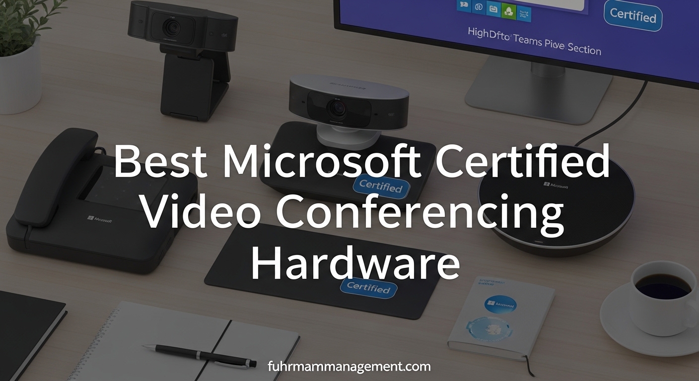 Best Microsoft Teams Certified Video Conferencing Hardware