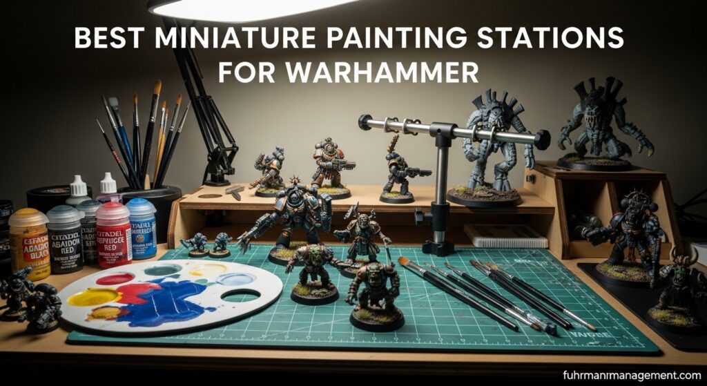 Best Miniature Painting Stations for Warhammer