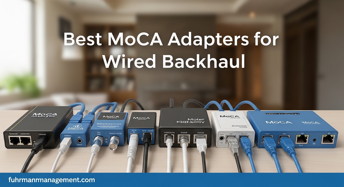 Best MoCA Adapters for Wired Backhaul
