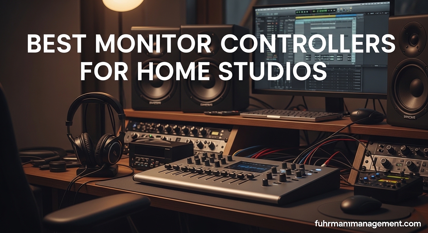 Best Monitor Controllers for Home Studios