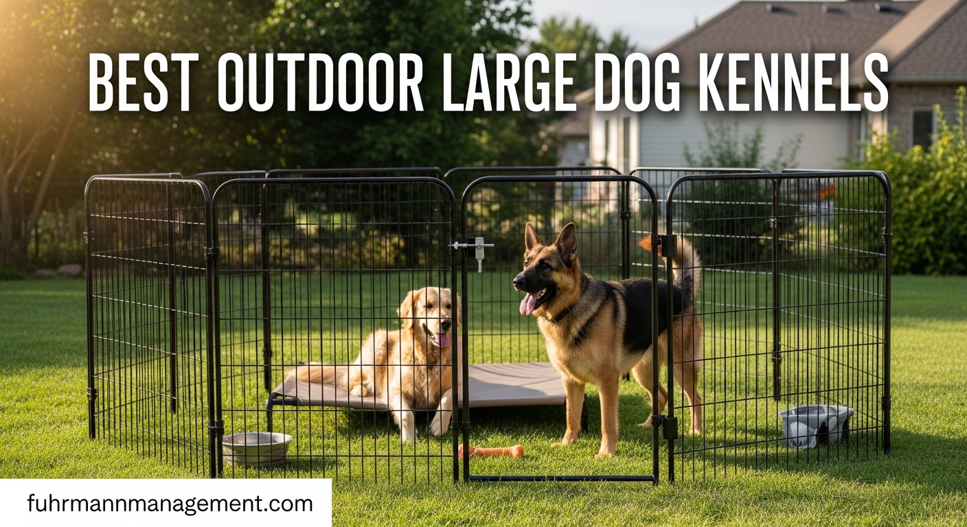 Best Outdoor Large Dog Kennels